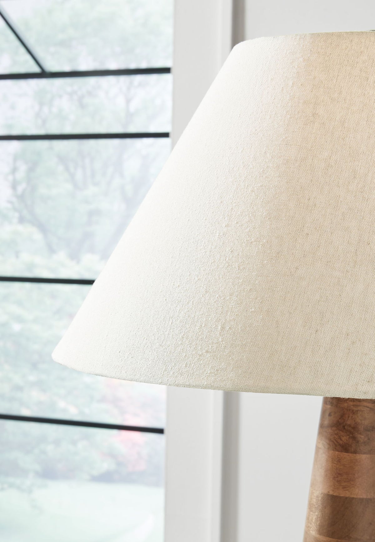 Danset - Wood Floor Lamp - Brown — view 3