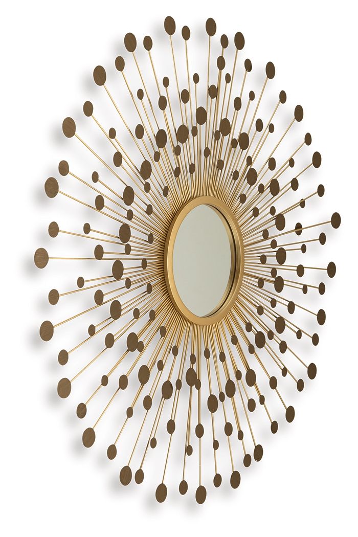 Morwenna - Accent Mirror - Bronze / Gold Finish — view 3
