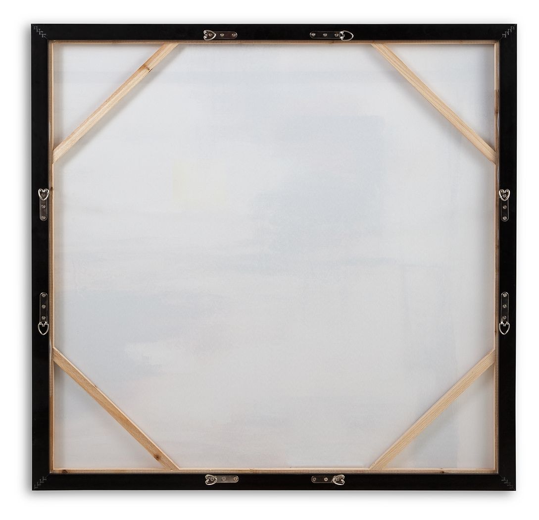 Pigeonford - Wall Art - White / Teal / Gold — view 8