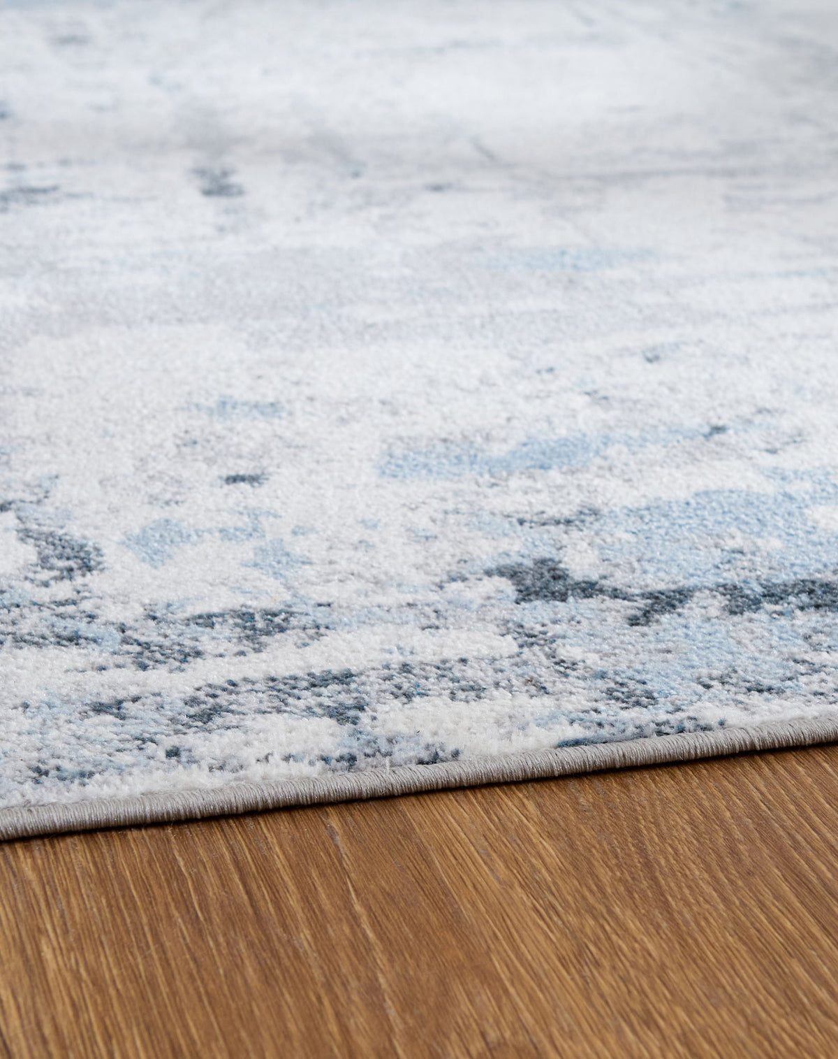 Emertonly - 5' x 7' Washable Rug - Blue / White / Gray — view 3