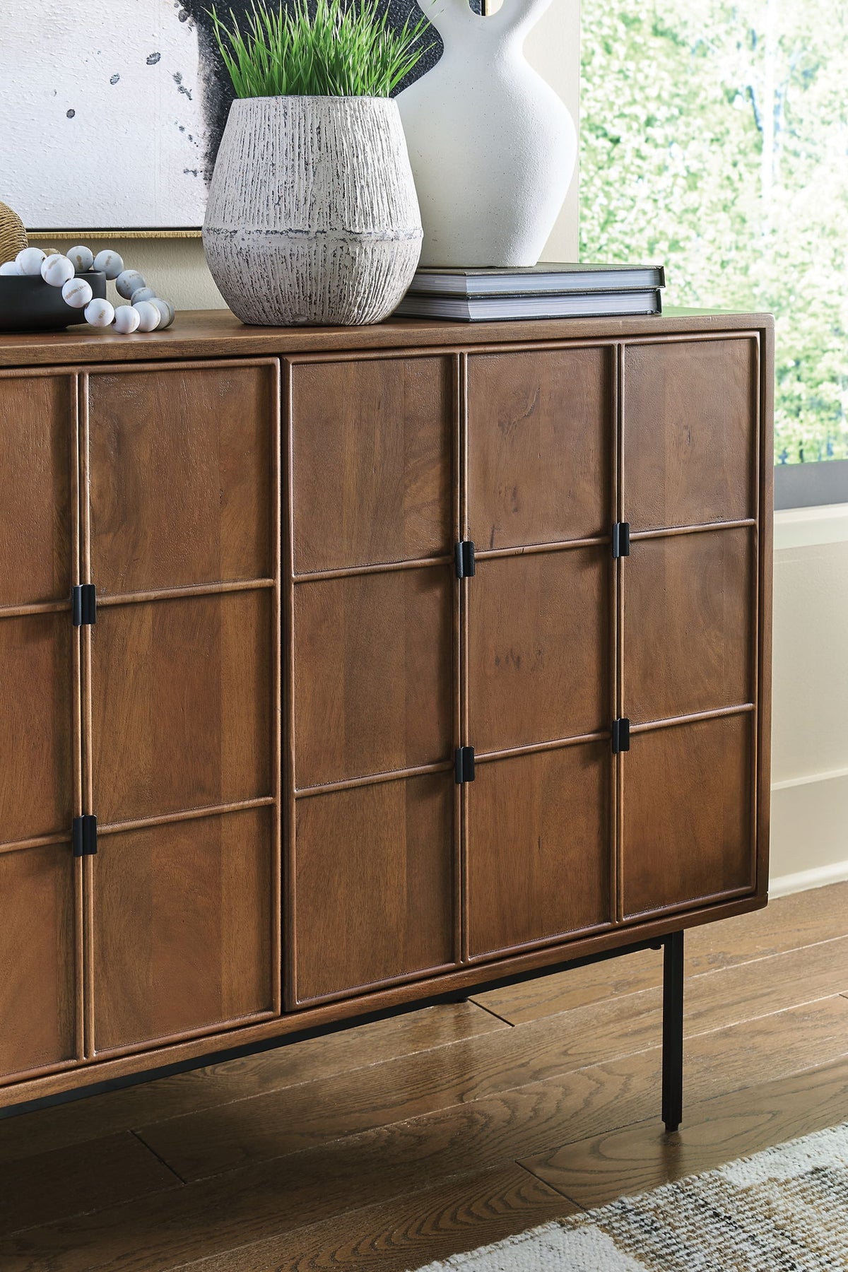 Juddins - Accent Cabinet - Brown — view 7