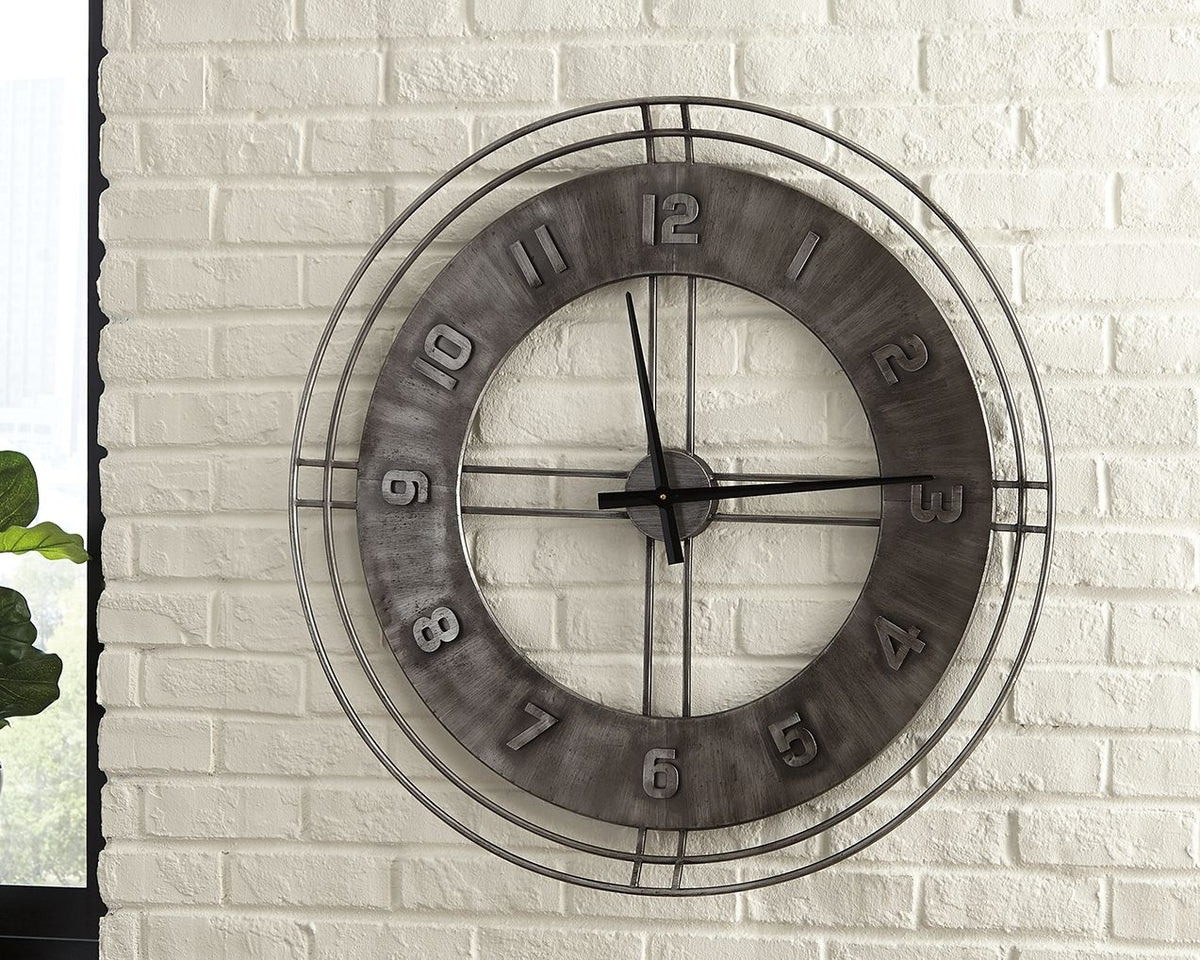 Ana Sofia - Wall Clock - Antique Gray — view 2