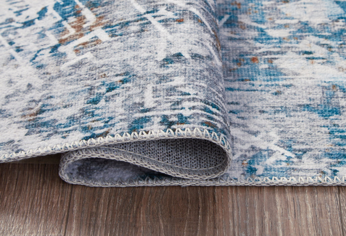 Garyard - 5' x 7' Rug - Blue Multi — view 4