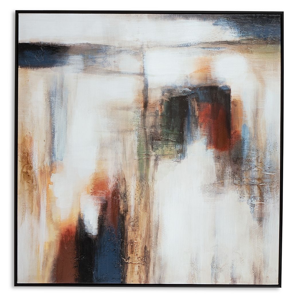 Pigeonford - Wall Art - White / Teal / Gold — view 5