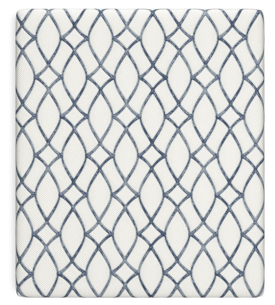 14 Inch Chime Elite 2.0 - California King Mattress - White / Blue — view 4
