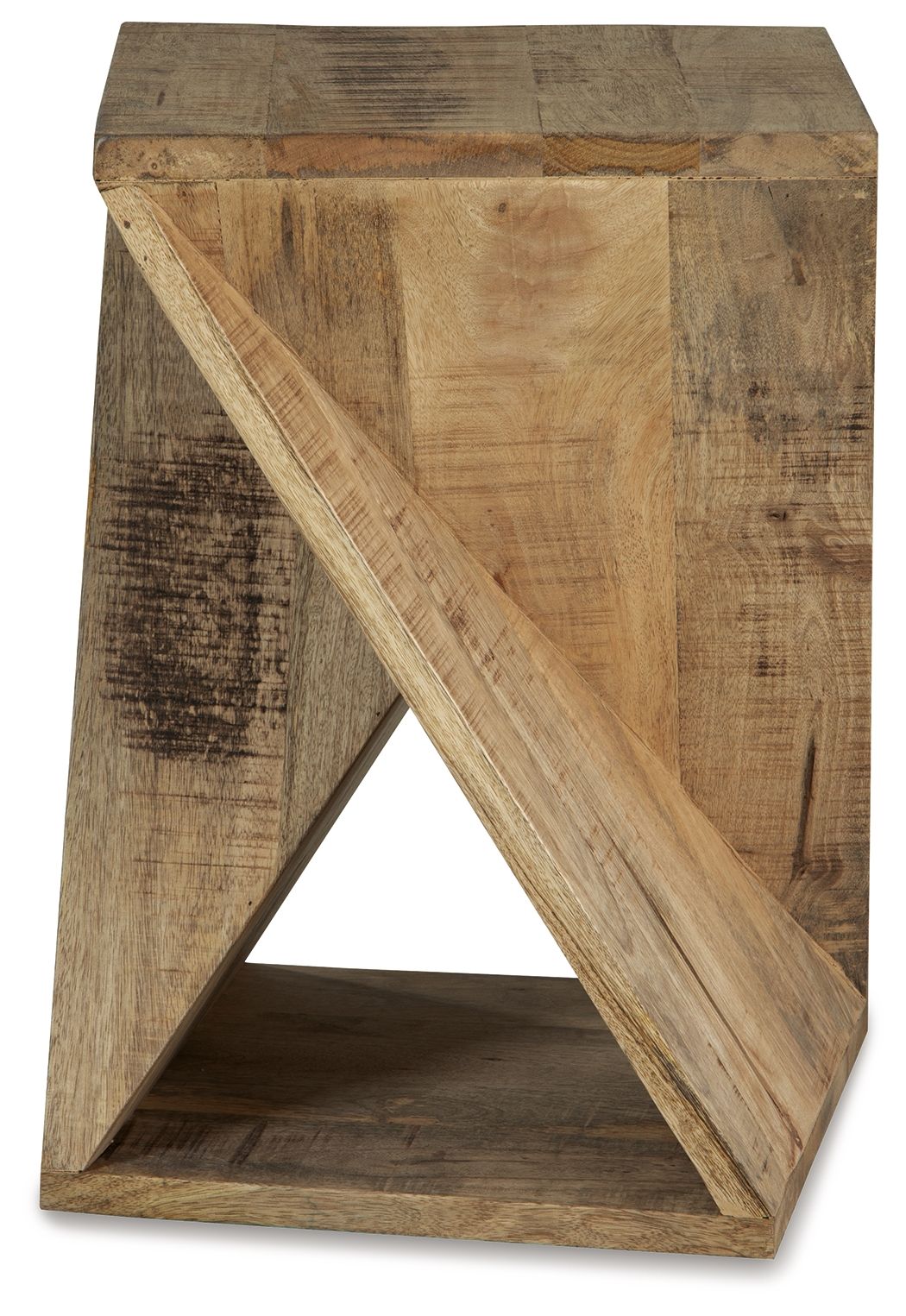 Zalemont - Accent Table - Distressed Brown — view 4