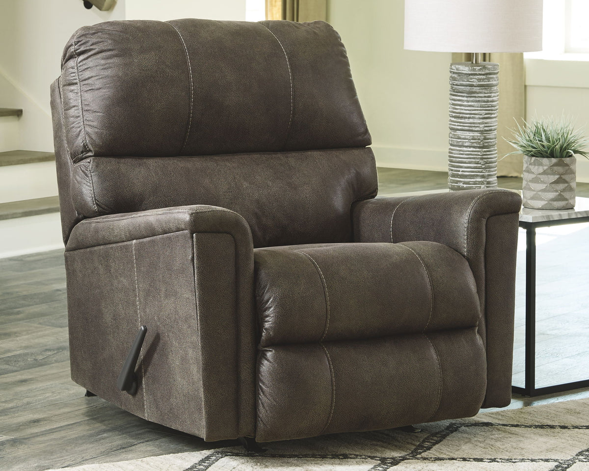 Navi - Rocker Recliner - Smoke — view 2