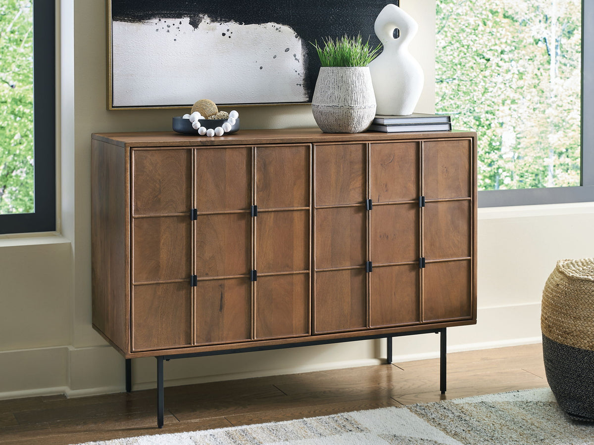 Juddins - Accent Cabinet - Brown — view 2