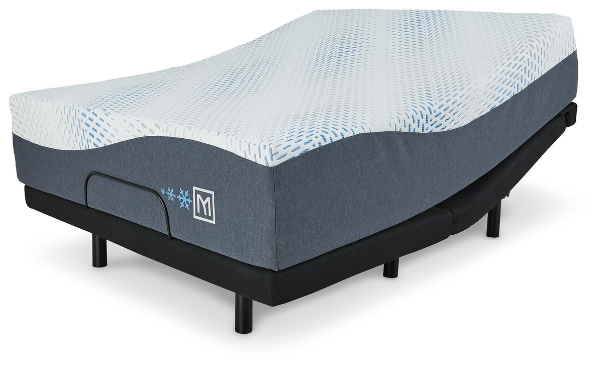 Millennium Cushion Firm Gel Memory Foam Hybrid - Cushion Firm Gel Memory Foam Hybrid California King Mattress - White — view 4