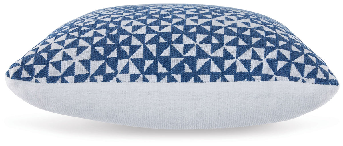 Jaycott Next-Gen Nuvella - Pillow (Set of 4) - Blue / White — view 3