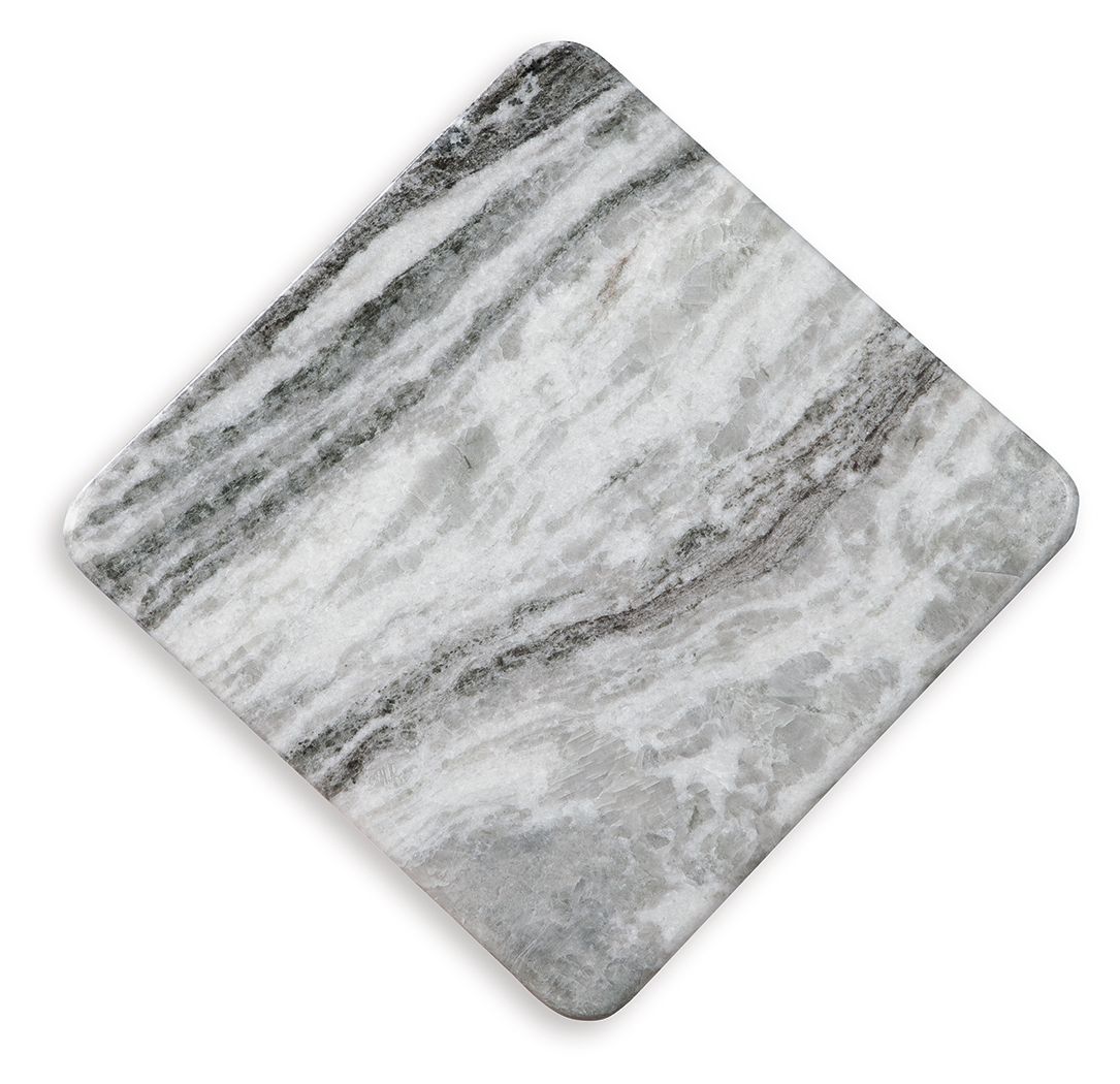 Keithwell - Square Accent Table - Gray — view 6