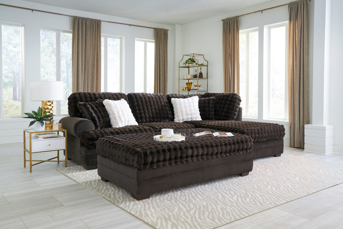 700 Kama Espresso Sectional **NEW ARRIVAL **ON SALE**