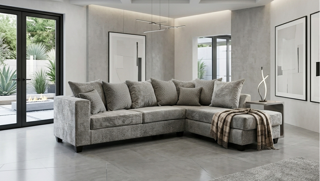 110 Sectional — Chaise Design, 9 Colors