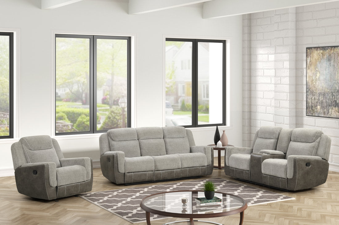 Lisa Gray 3PC Reclining Set — Complete Living Room