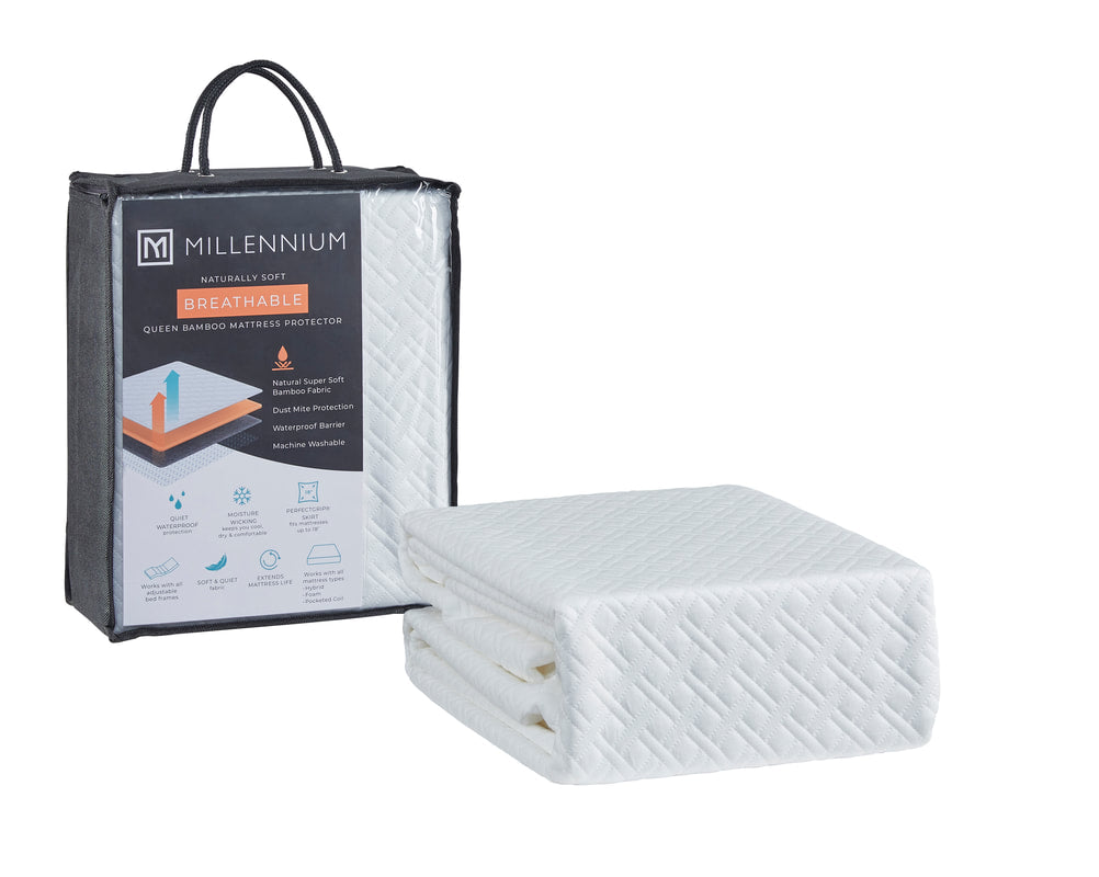 M308 Bamboo Mattress Protector — Waterproof & Cool-Touch