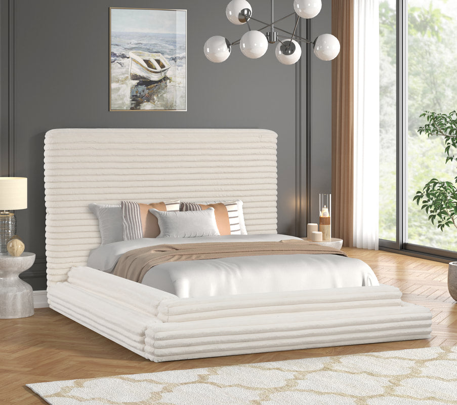 Mariah Platform Bed — USB-C/A Charging & 60" Headboard