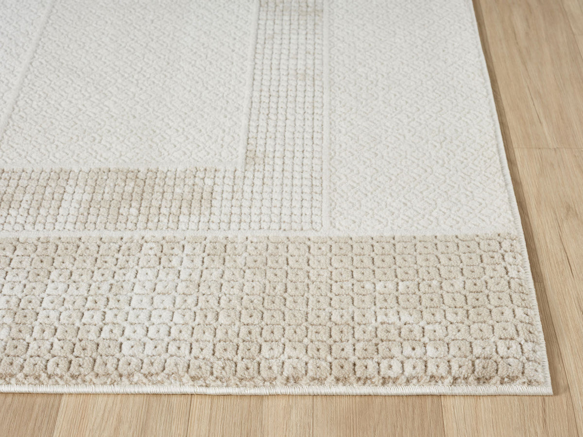Rubix 894 Latte 5x7 Area Rug