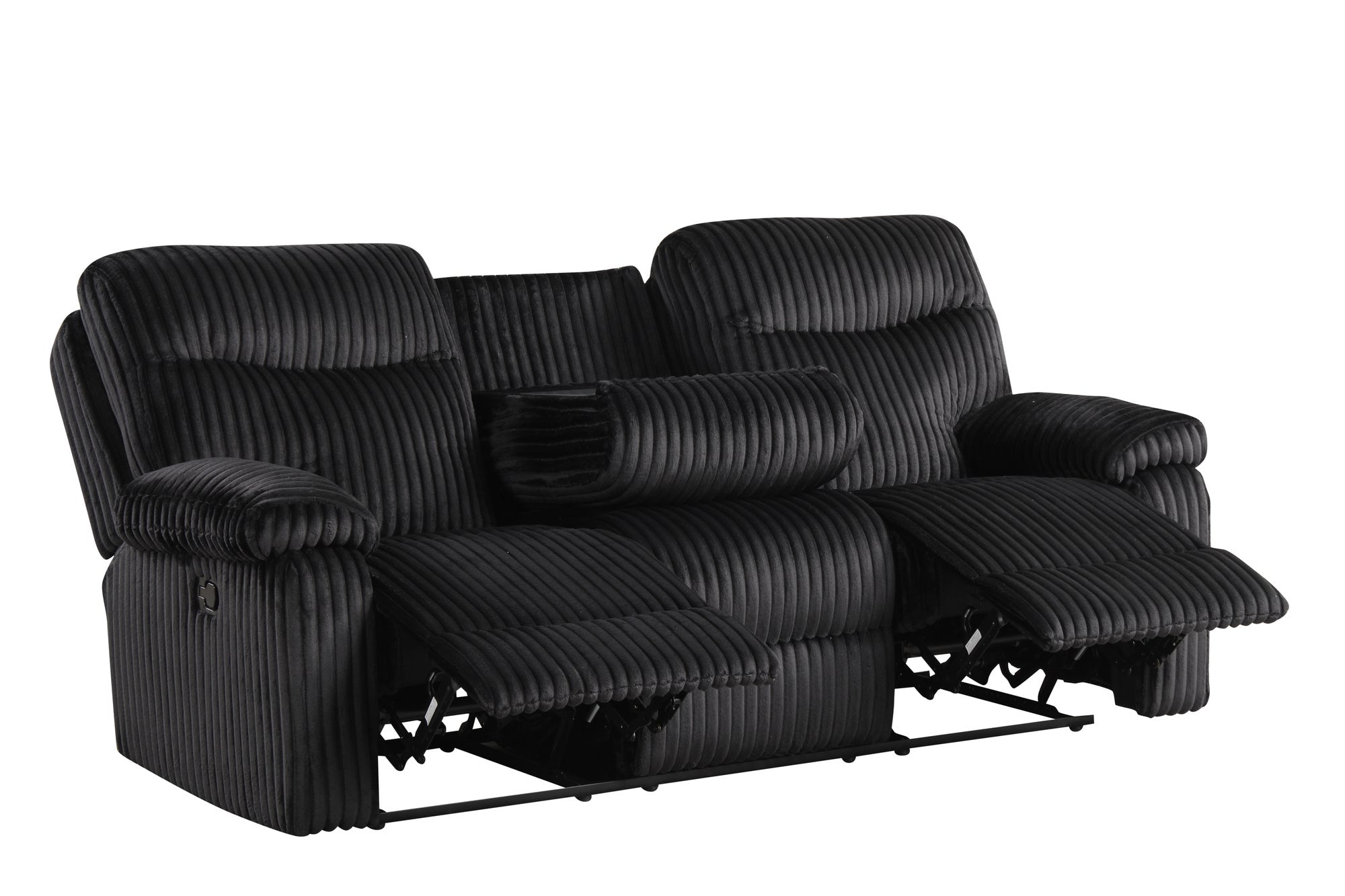 BRAVO - Black 3pc Reclining Set **ON SALE**