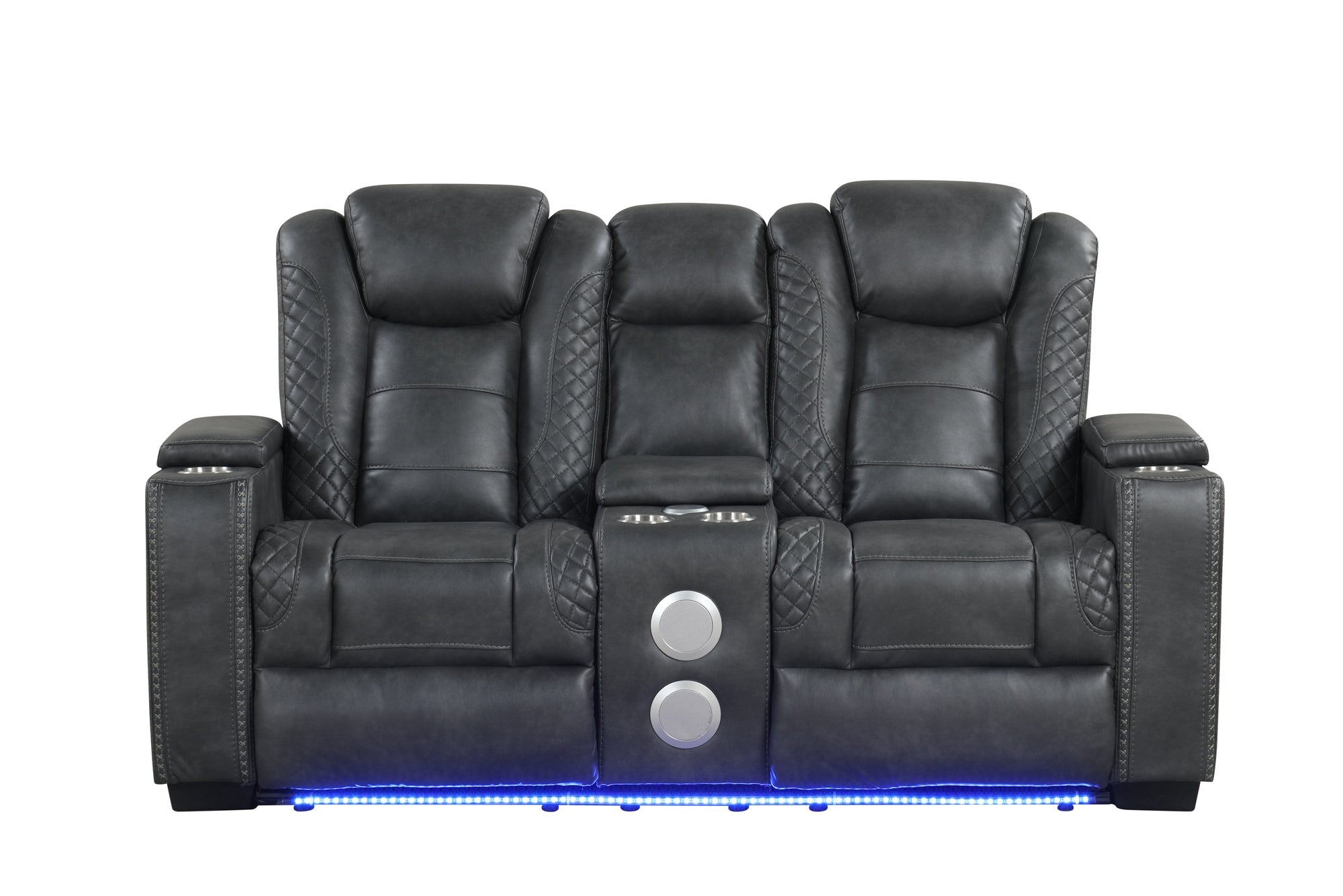 STEFANO30 3PC Reclining Set (Gray)