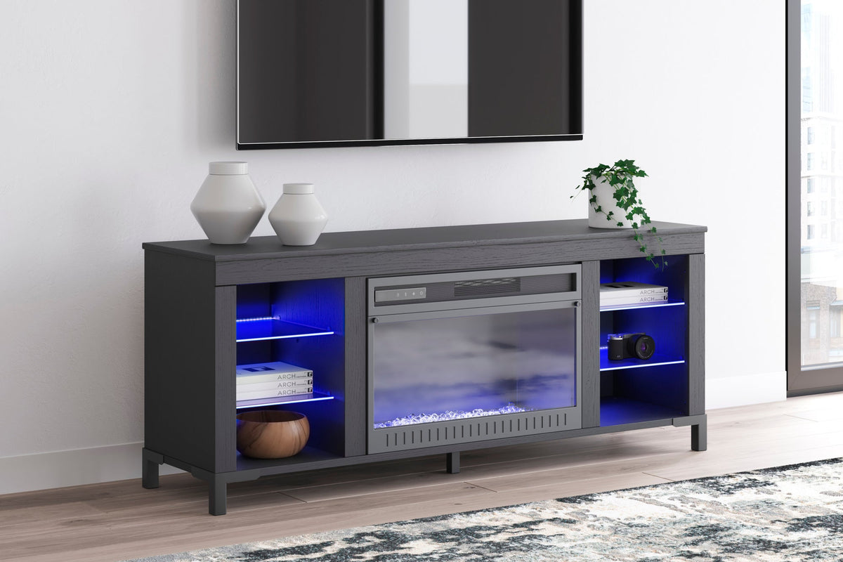 W2721-168 59" Fireplace TV Stand — Color-Changing LED Lights