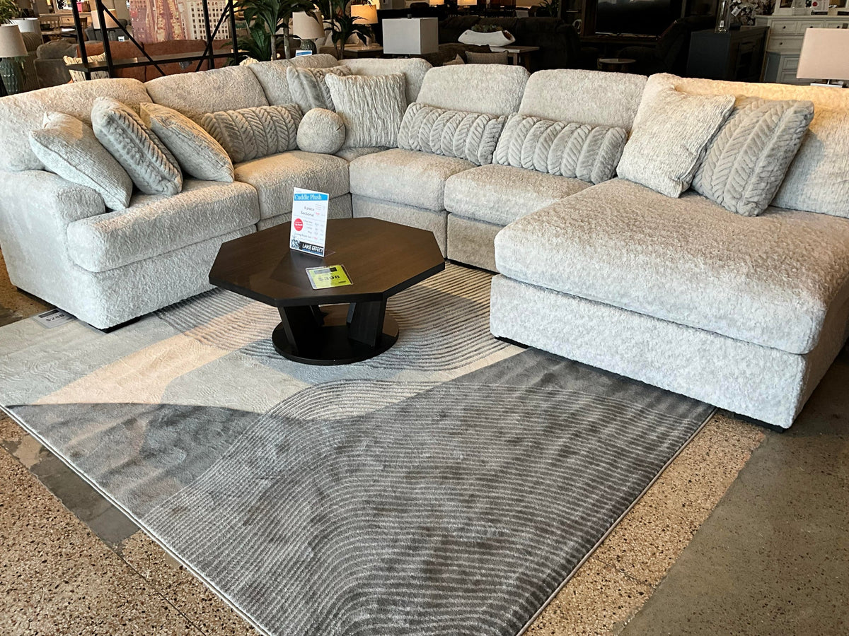 Ashley 591-06 Oversized Modular Sectional — 6 Floating Pieces