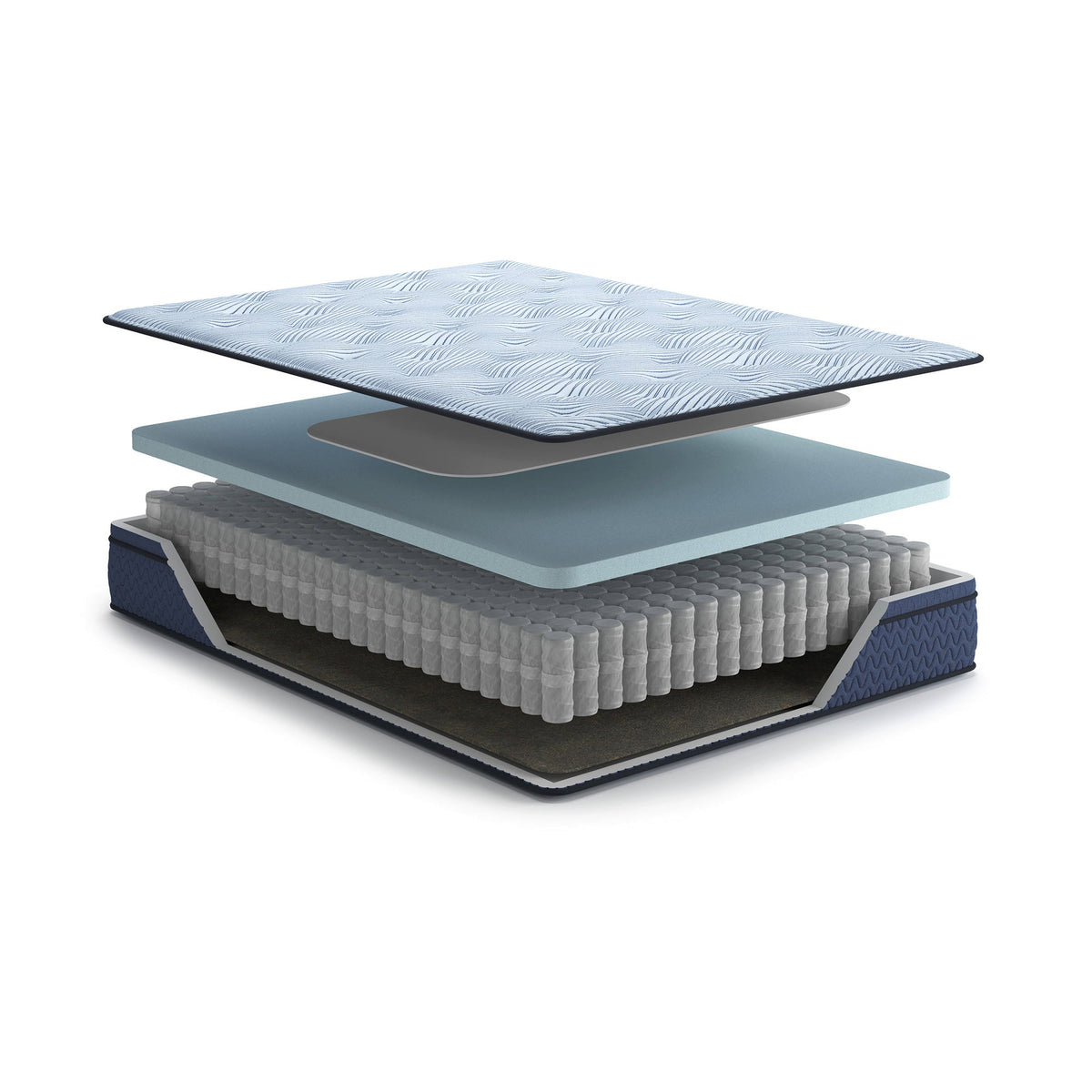 M203 Peak 2.0 12" Hybrid Mattress — Gel Memory Foam & Cooling Cover