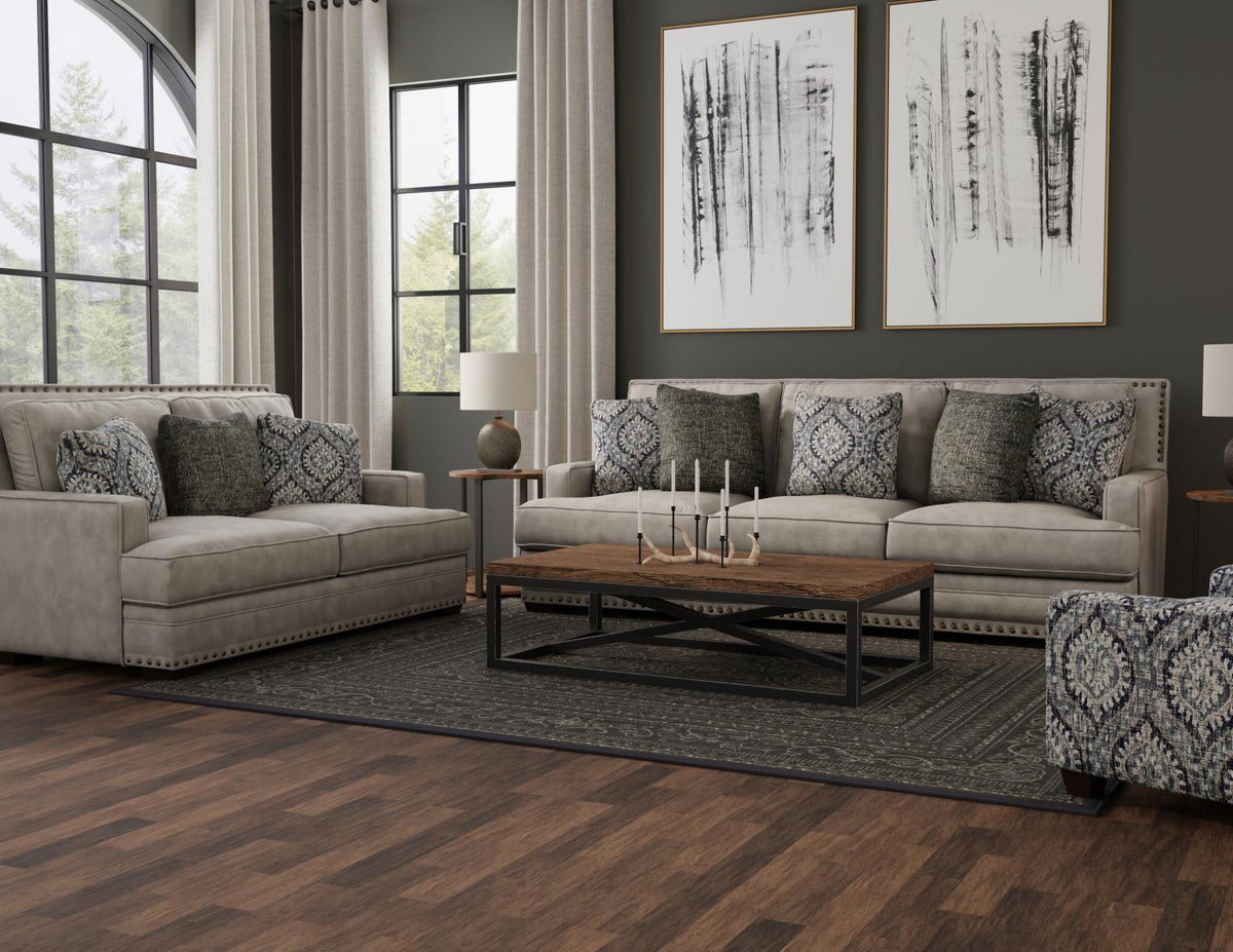 Corinthian 3400 Oversized Sofa & Loveseat — 96" Wide Sofa