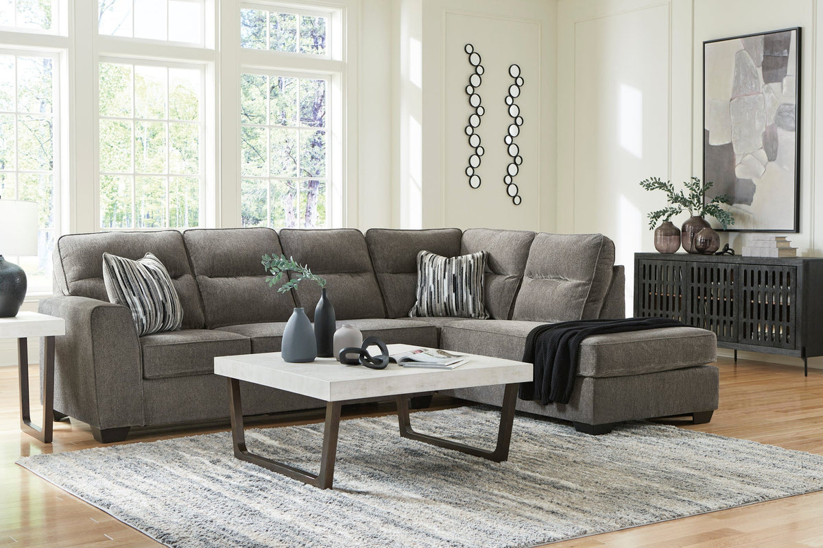 Ashley 313 Sectional — Two-Piece Chaise Design