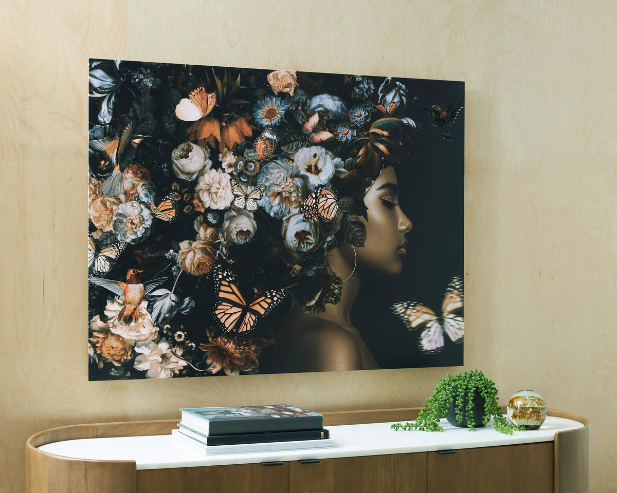 Ashley A8000481 Wall Art — 3D Print on Glass