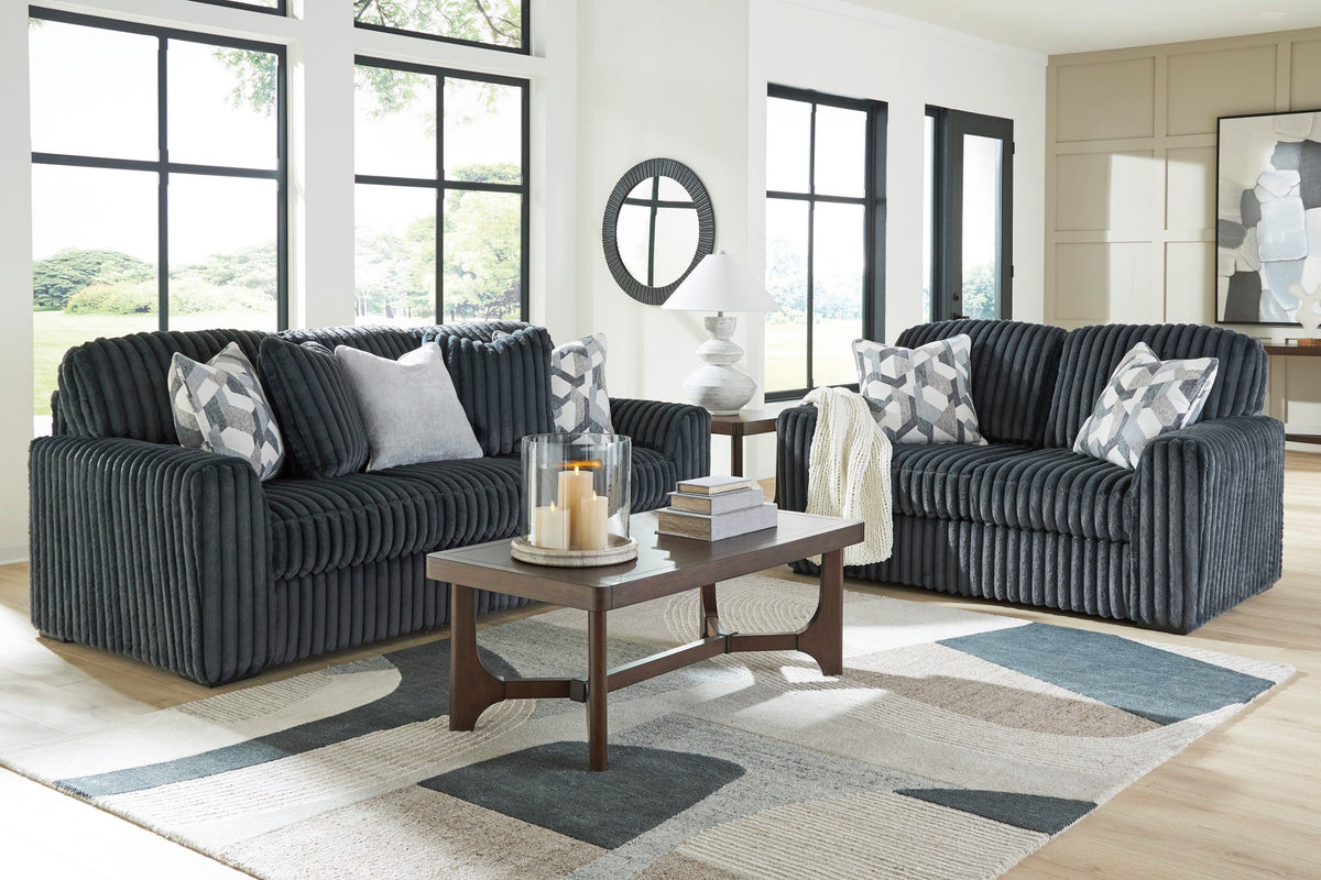 Ashley 981-05 Oversized Sofa & Loveseat — 98" Sofa