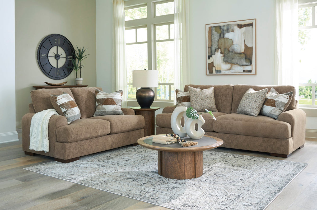 Ashley 815-05 Oversized Sofa & Loveseat Set — Accent Pillows Included