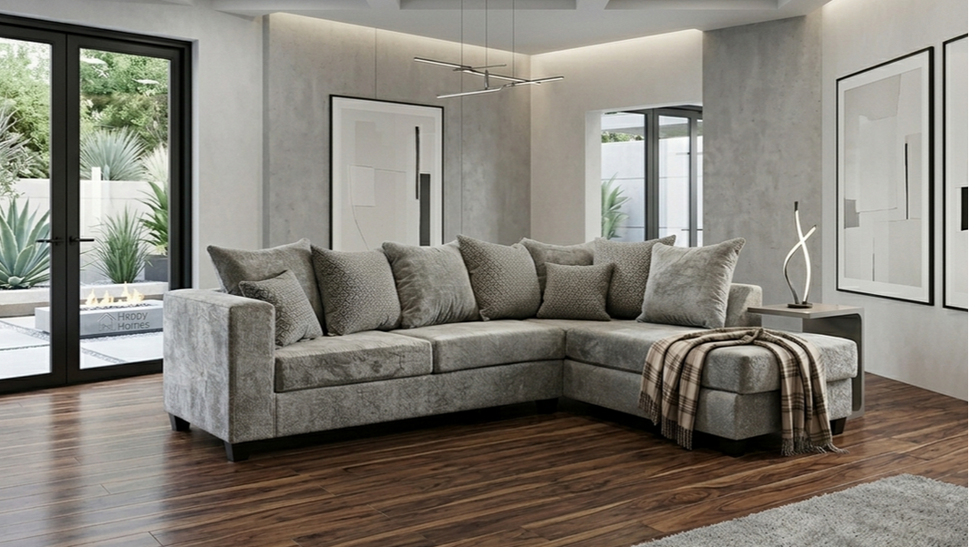 110 Sectional — Chaise Design, 9 Colors