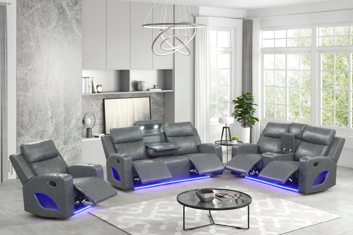 Pinnacle 3PC Reclining Set