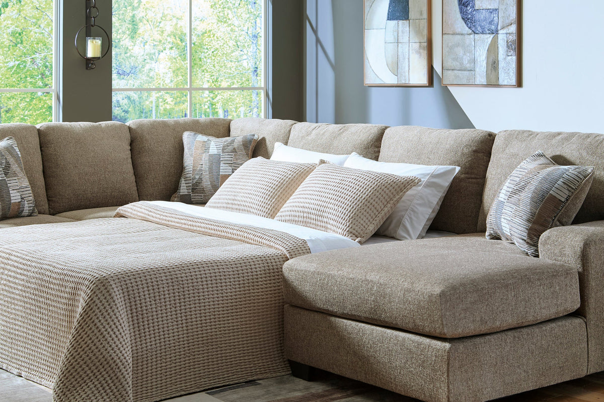 Ashley 484 3PC Sectional — Optional Full-Size Sleeper