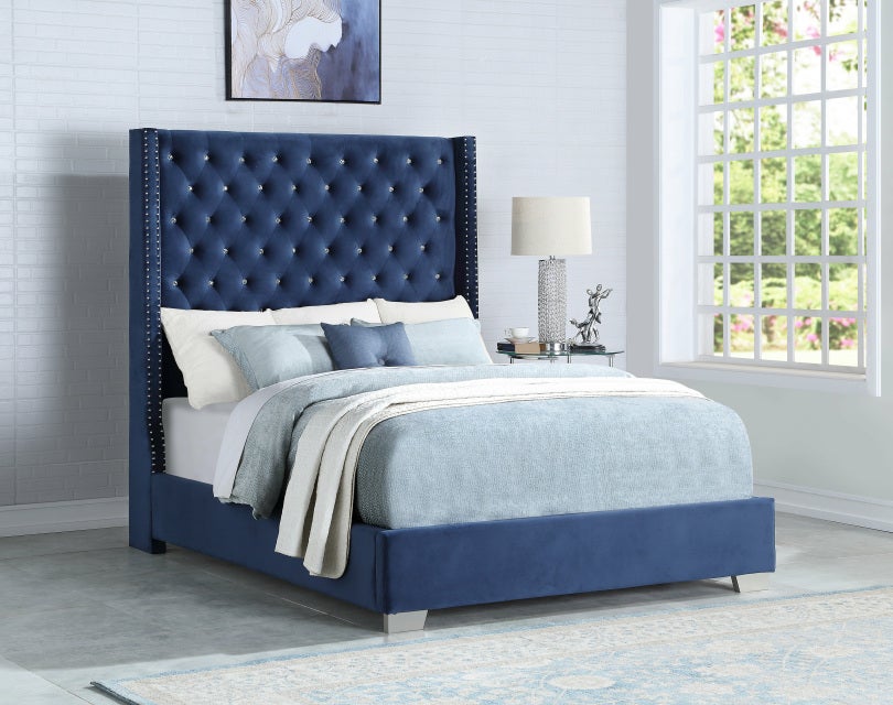 HH327 Diamond Tufted Bed — 6ft Headboard, Queen & King