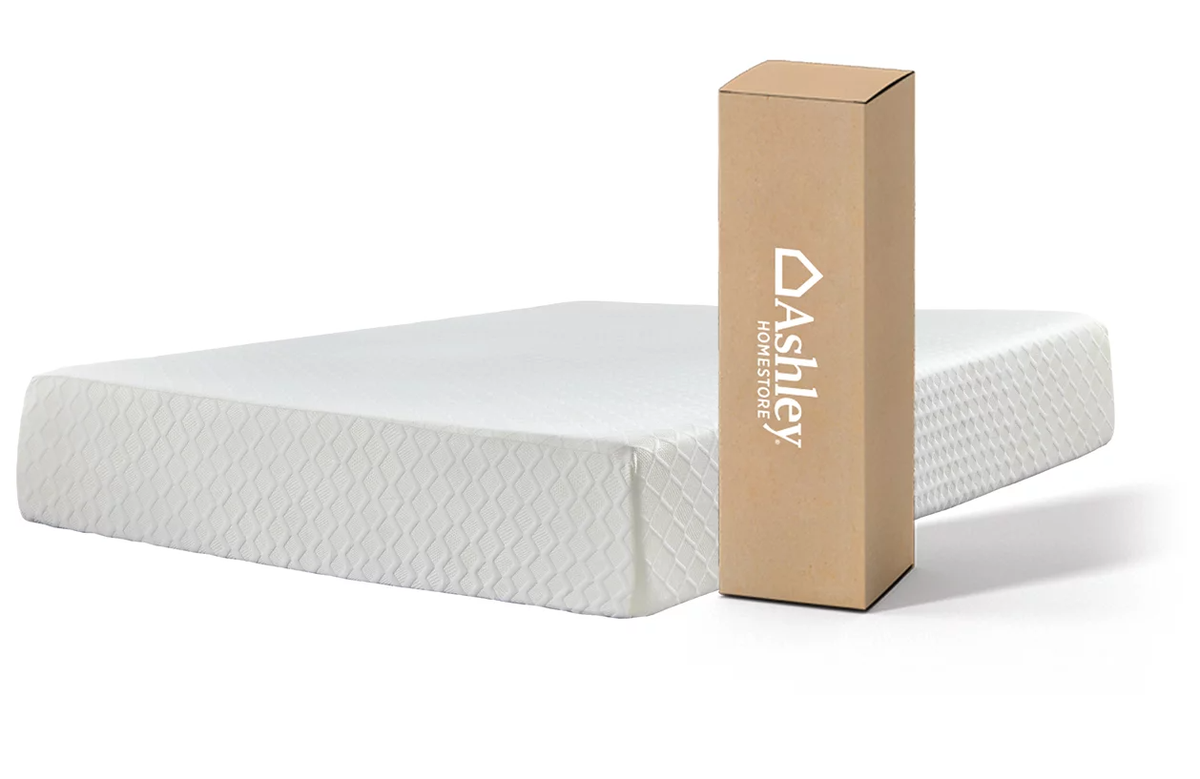 M727 12" Plush Memory Foam Mattress — 10-Year Warranty