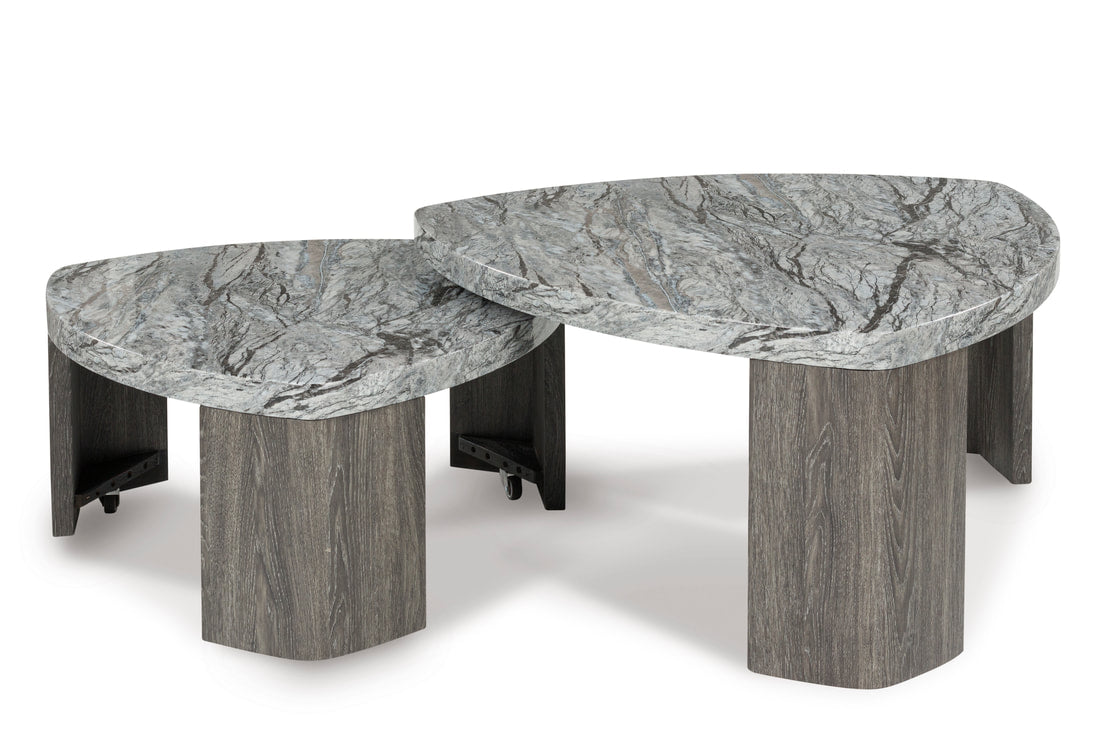 Ashley T600-0 Stacked Cocktail Table — Extends to 60"