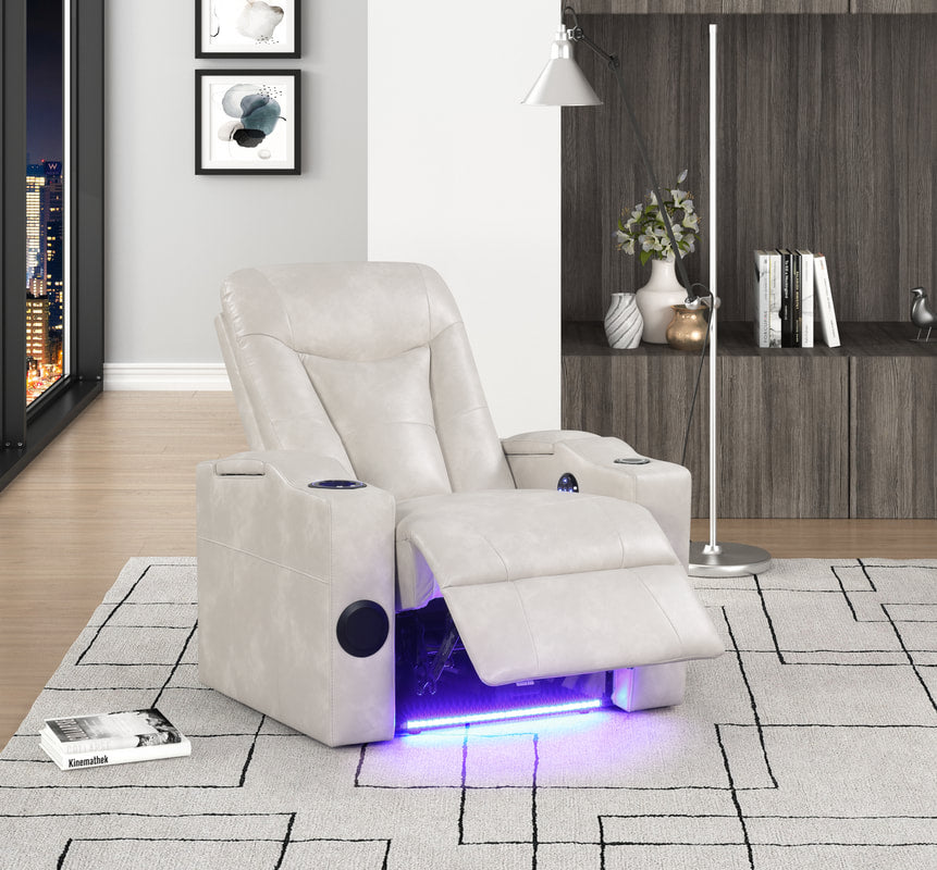 TOPGUN2 Power Recliner — Bluetooth Speaker & LED Lights