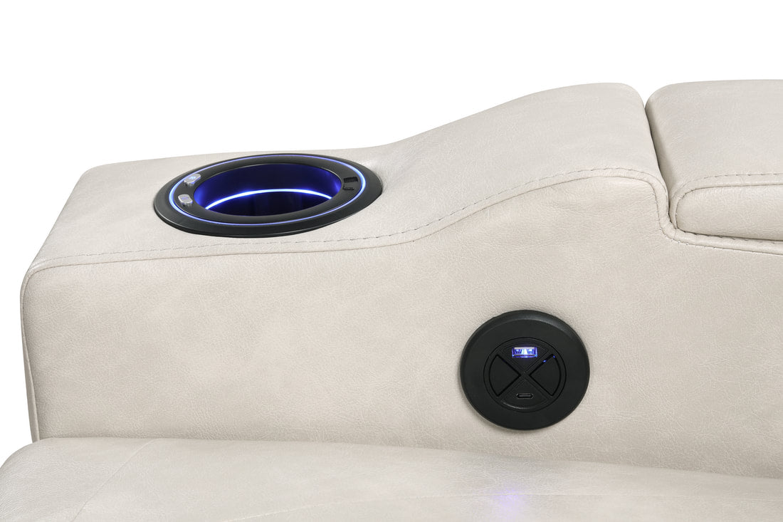 TOPGUN2 Power Recliner — Bluetooth Speaker & LED Lights