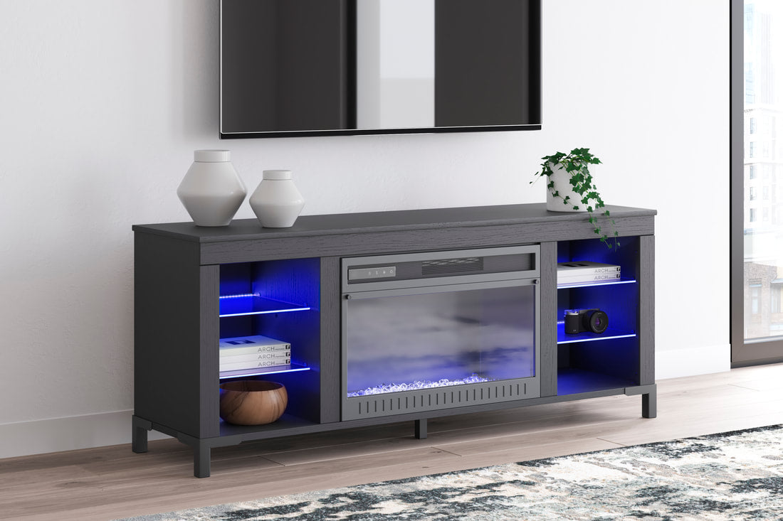 W2721-168 59" Fireplace TV Stand — Color-Changing LED Lights