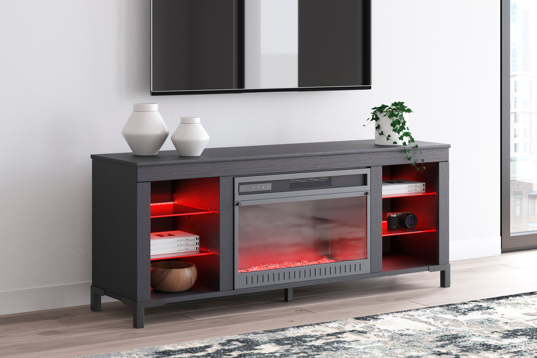 W2721-168 59" Fireplace TV Stand — Color-Changing LED Lights